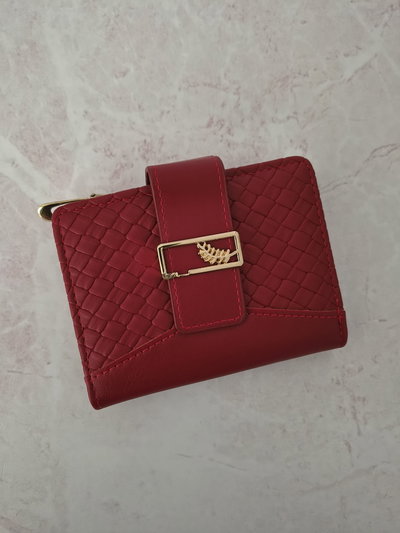 BILLETERAS POCKET KARINA ROJO 