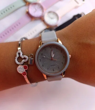 RELOJ  DALIZA GRIS