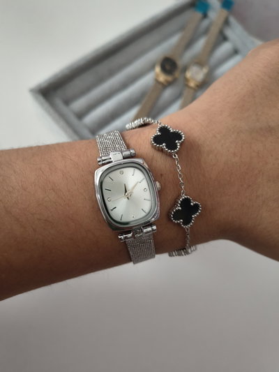 RELOJ NISSI PLATEADO