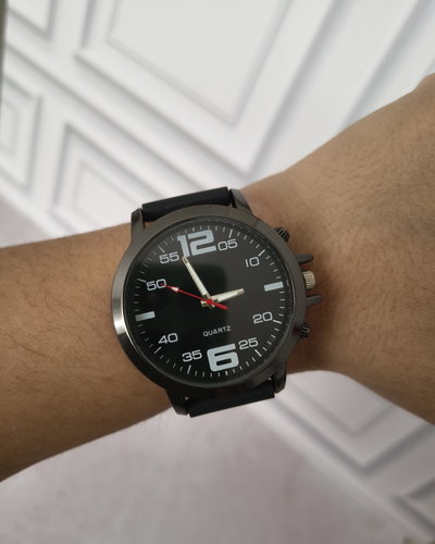RELOJ FRANK NEGRO