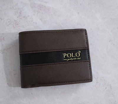 BILLETERA POLO 2 MARRÓN OSCURO