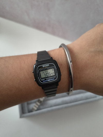 RELOJ SOHO NEGRO