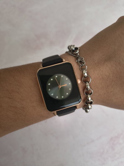 RELOJ  BIANCA NEGRO