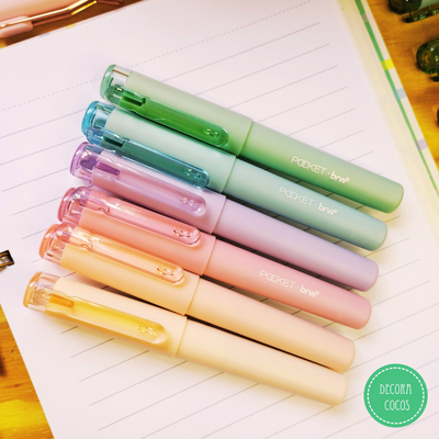 Resaltador Pocket Pastel