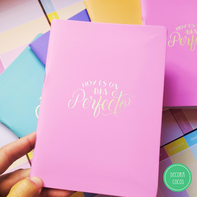 Cuaderno Pastel Holograma