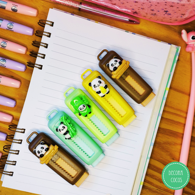 Goma de Borrar retráctil Panda