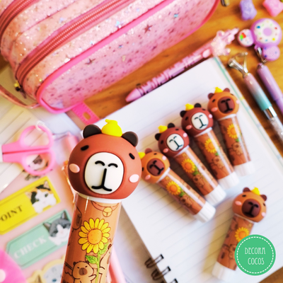 Pegamento en barra Capibara cabezota