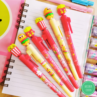 Bolígrafo Comida Giratoria