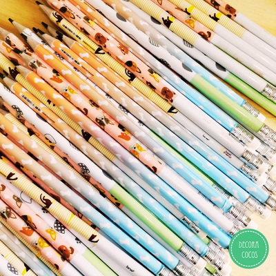 Lápiz con goma Mascotas