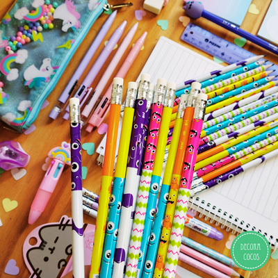 Lápiz con goma Monstruo