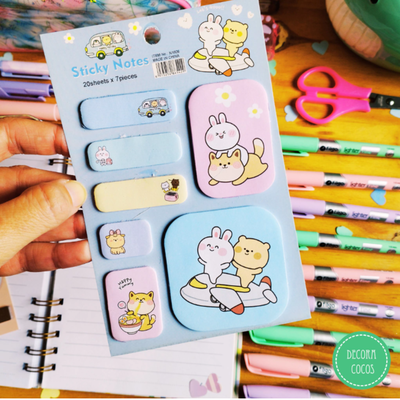 Nota adhesiva Cute Friends