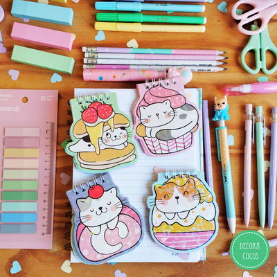 Libreta Gatito Holograma