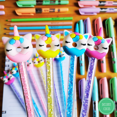 Lápiz Infinito Donuts Piedritas