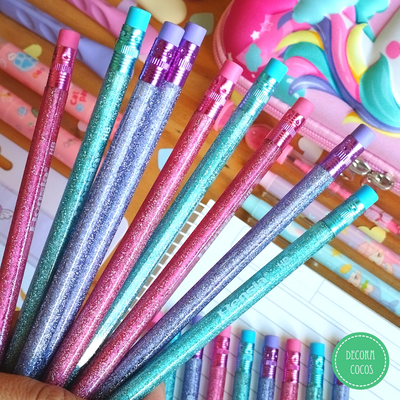 Lápiz Glitter punta intercambiable