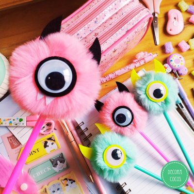 Bol铆grafo Peluche Monstruo