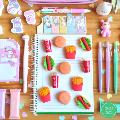 Goma de Borrar Fast Food