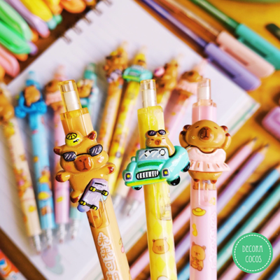 Bolígrafo Capibara c/ aplique