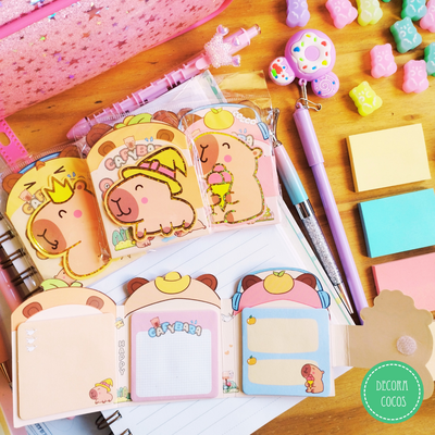 Nota Capibara desplegable