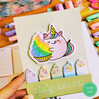 Nota adhesiva Unicornio