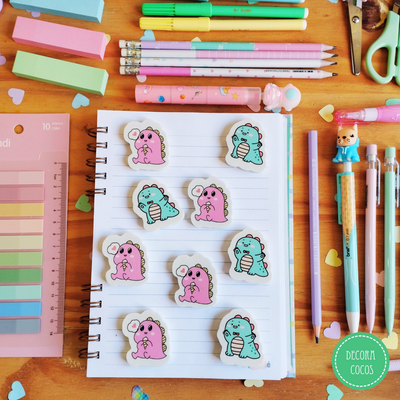 Goma de Borrar Dino beb茅