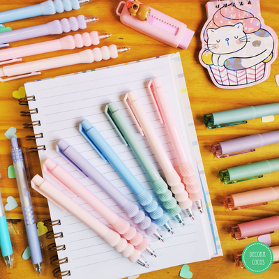 Bolígrafo tinta Pastel