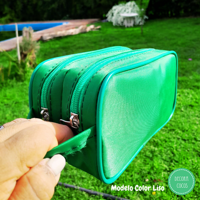 PREVENTA - Cartucheras Colores Lisos VUELTA AL COLE