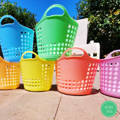 Canastitas tono Pastel souvenir