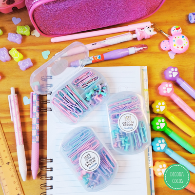 Set de escritorio Pastel