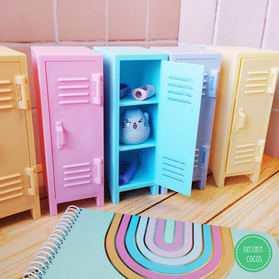 Lockers en tono Pastel (entrega inmediata)