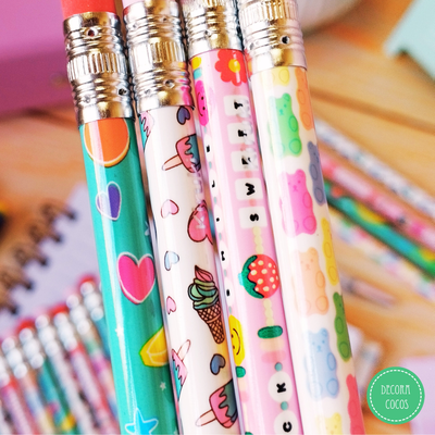 Lápiz con goma Candy