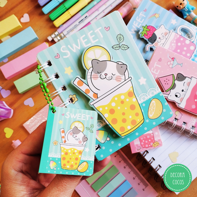 Anotador Gatito colgante