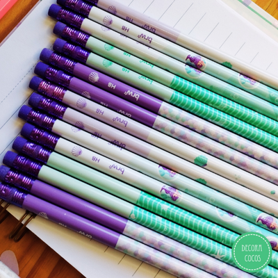 PACK X 4 - Lápiz con goma Sirena