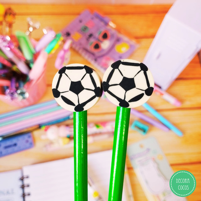 Lápiz + goma Pelota