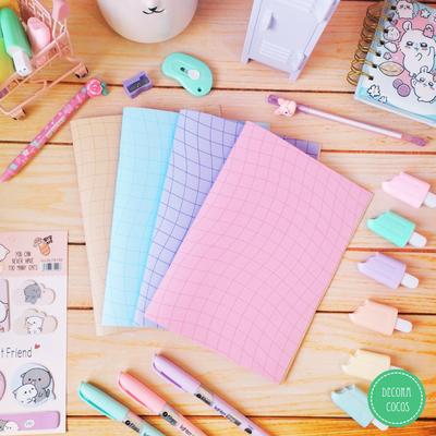 Libreta Ondas Pastel