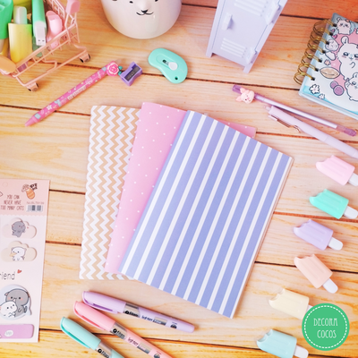 Libreta Geo Pastel