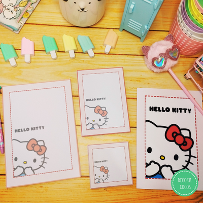 Papelería Hello Kitty (demora 7 días)