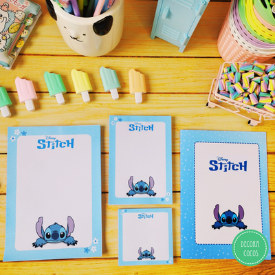 Papelería Stitch (demora 7 días)
