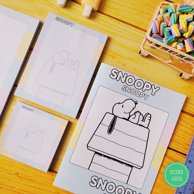 Papelería Snoopy (demora 7 días)
