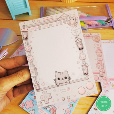Block de notas Kawaii