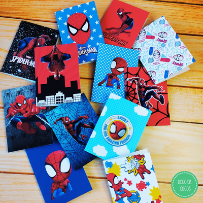 Libretas Spiderman x docena