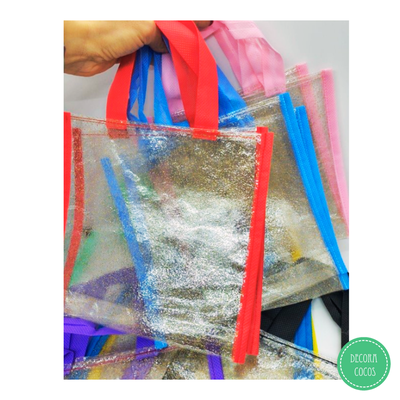 Bolsas PVC glitter para souvenir (demora 5 días)