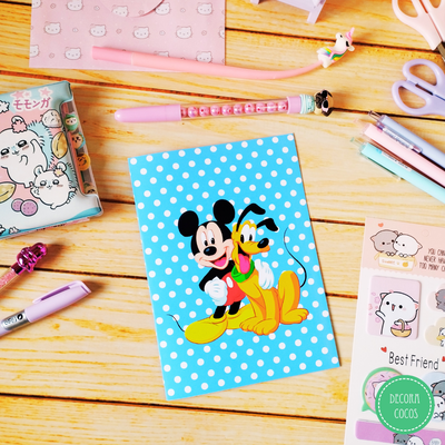 Libreta Mickey A5