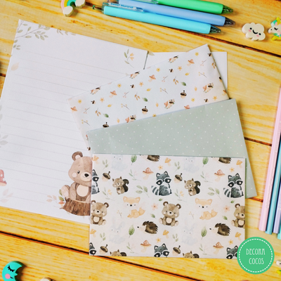 💌 Set de cartas ~ Del Bosque