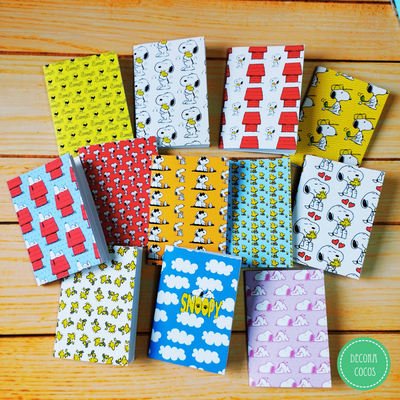 Libretas Snoopy x docena