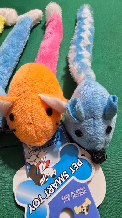Ratoncito Cola Larga Peluche