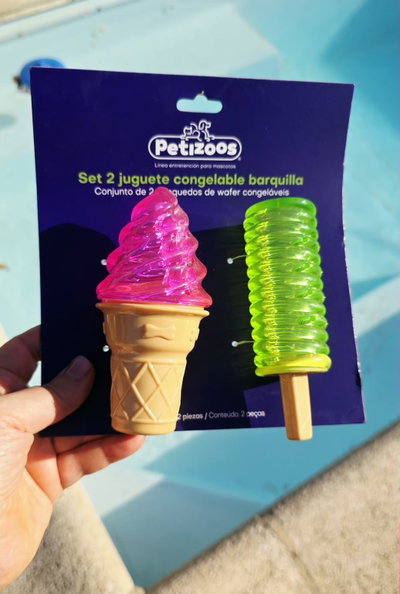 Juguete masticable Congelable x 2 unid
