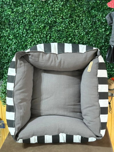 Cucha reversible de gabardina 