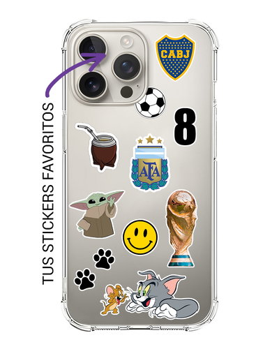 CREAR FUNDA CON 'STICKERS'