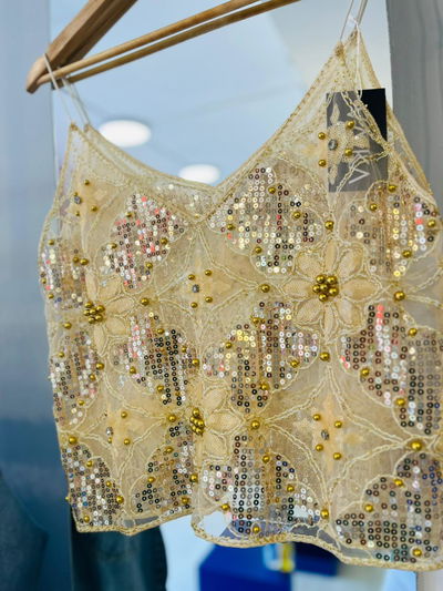 Musculosa Bordada Sol