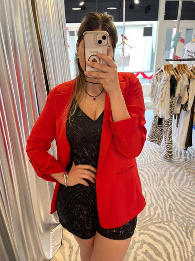 Mono Short Bordado Mostacillas